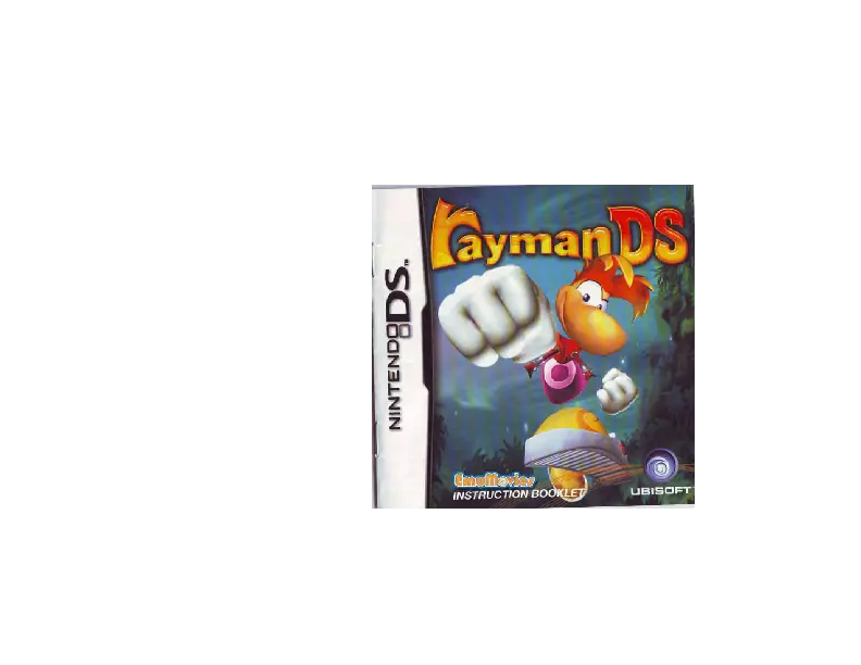manual for Rayman DS